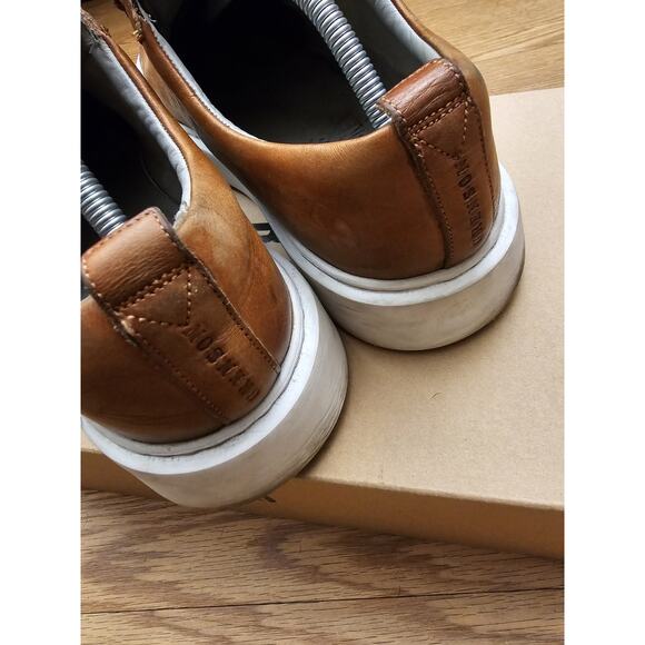 Grenson Tan Brown Leather Lace Up Trainers Men\'s Size US 10 main image 3